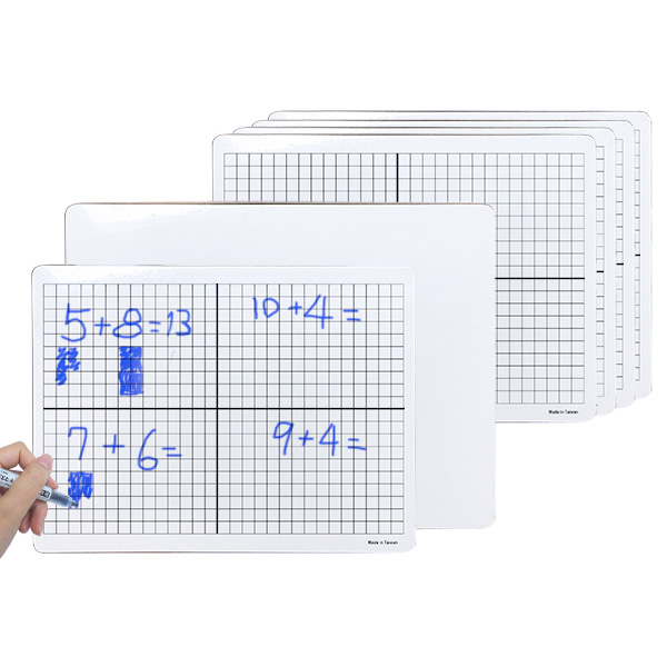 22x30cm Wood XY Axis Graph Dry Erase Student Lapboards