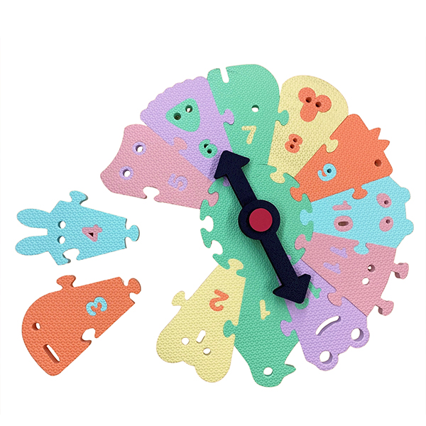 Eva Puzzle Clock