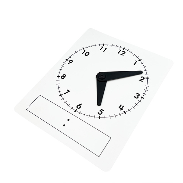 14cm Dry-Erase PP Clock Learning Aid