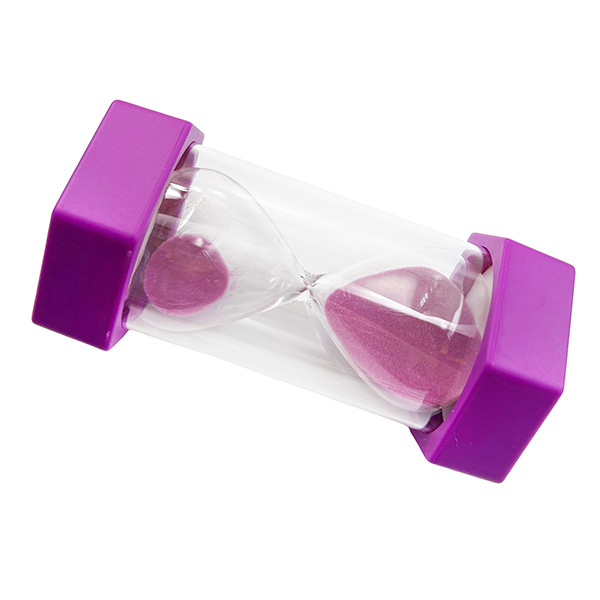 12 cm Hexagon Plastic Sand Timer