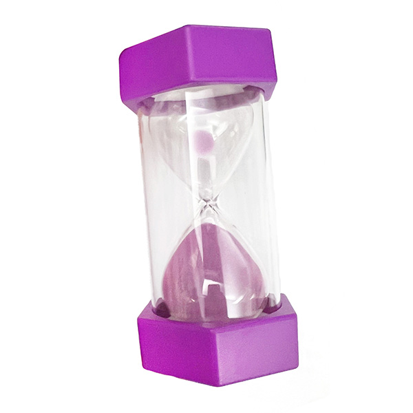 12 cm Hexagon Plastic Sand Timer