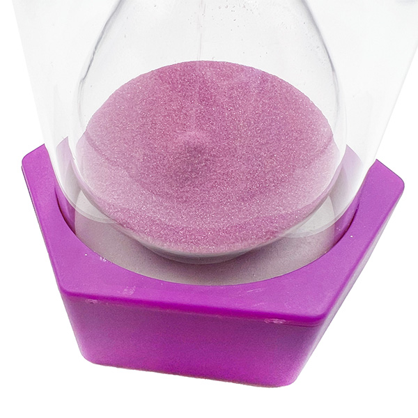 12 cm Hexagon Plastic Sand Timer