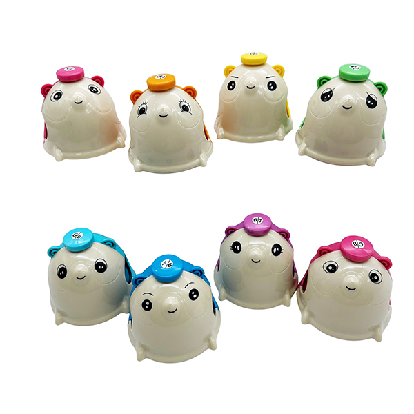 8 Tones Rainbow Mouse Kid Table Bell Set