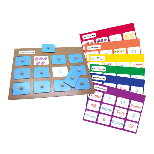 Learn & Match Memory Board 5 Pcs Set