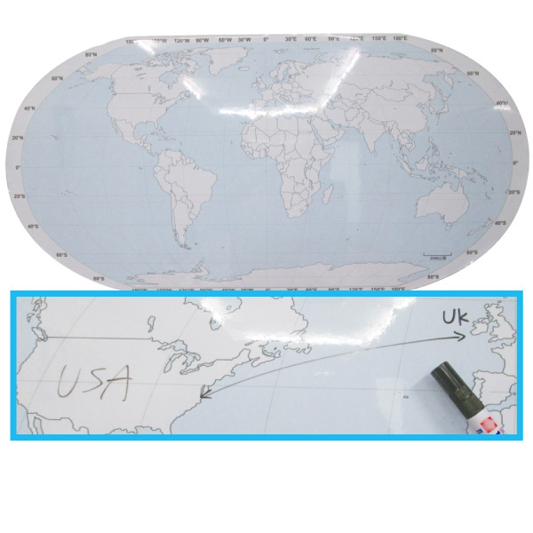 World Map Magnet