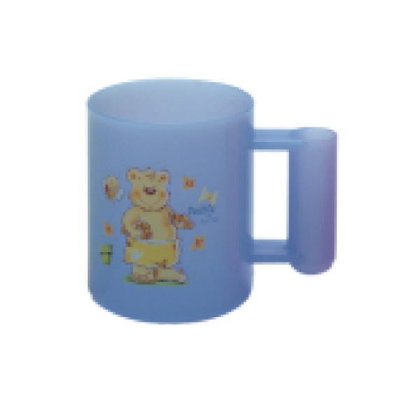 300cc White Toothbrush Cup