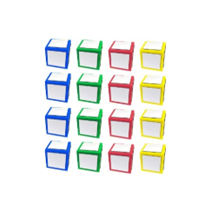 12Pcs 38mm Eva Dice With Magnetic White Board