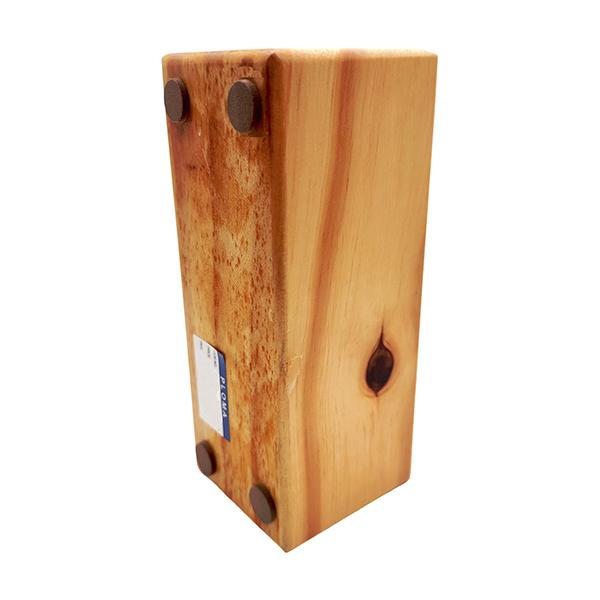 Solid Wood Brush & Tool Block (12-Hole)