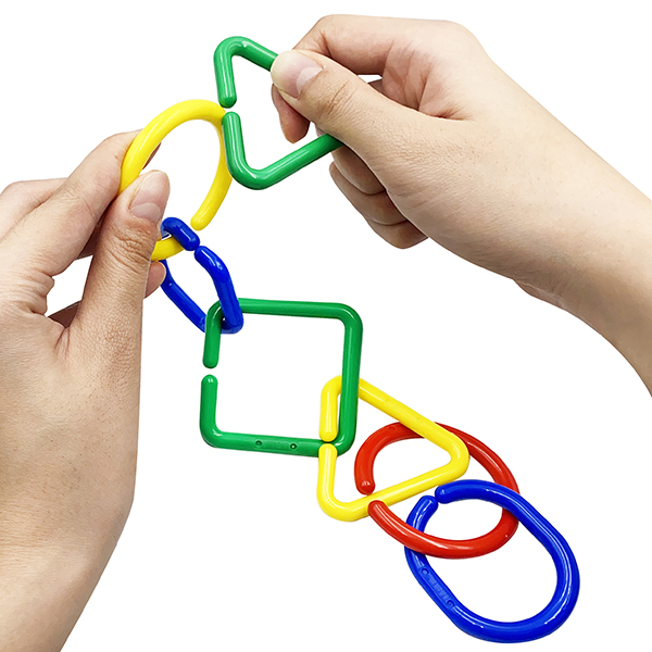 40 Pcs Big Mix shapes Chain Links Toys