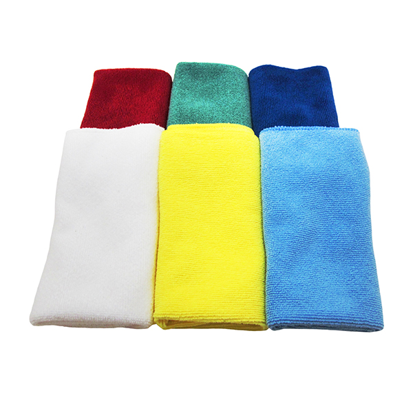 12 Pcs Short-Pile Microfiber Cloth Set