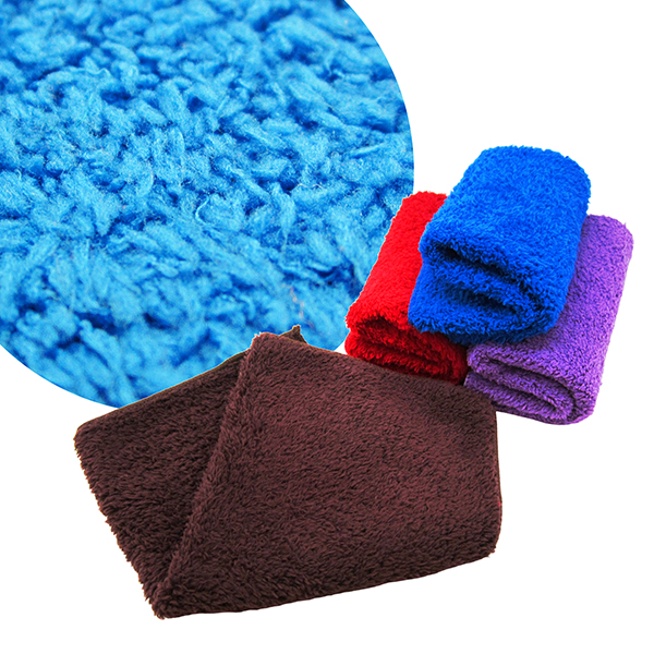 12 Pcs Long-Pile Microfiber Cloth Set