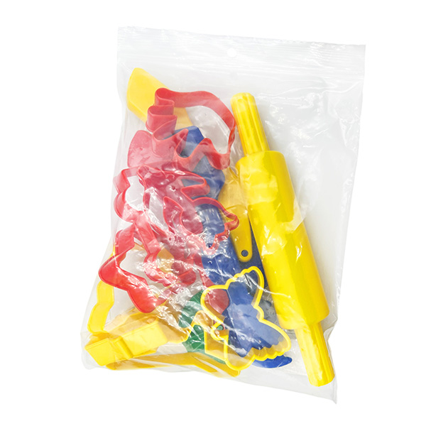 12 Pcs Plastic Dough Tool Set