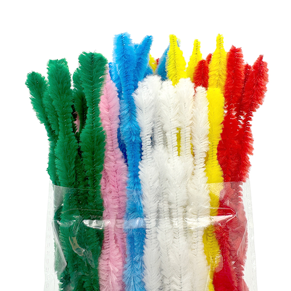 48 Pcs 13mm x 30cm Furry Wire with Bump Set