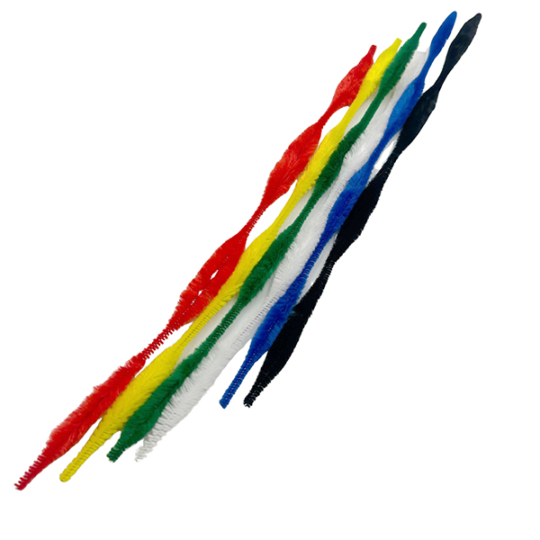 48 Pcs 13mm x 30cm Crafts Bump Fuzzy Sticks