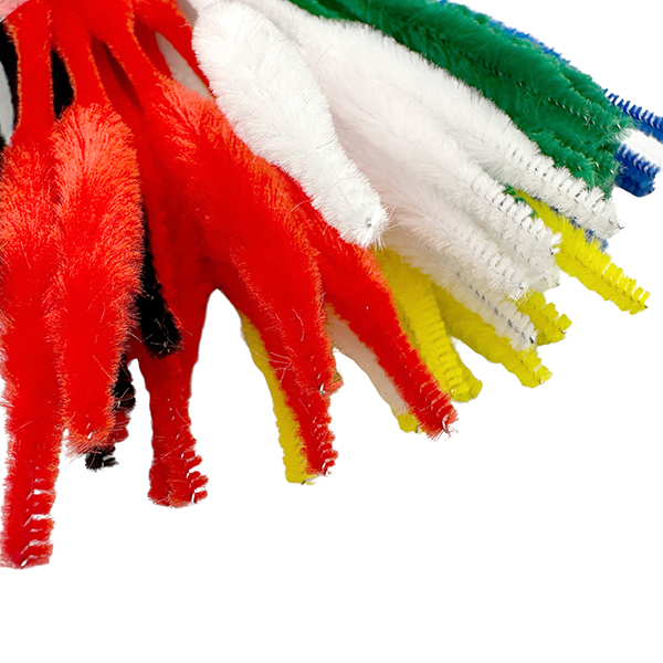 48 Pcs 13mm x 30cm Crafts Bump Fuzzy Sticks