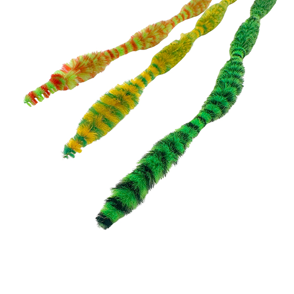 48 Pcs 13mm x 30cm Animal Print Chenille Stems Set