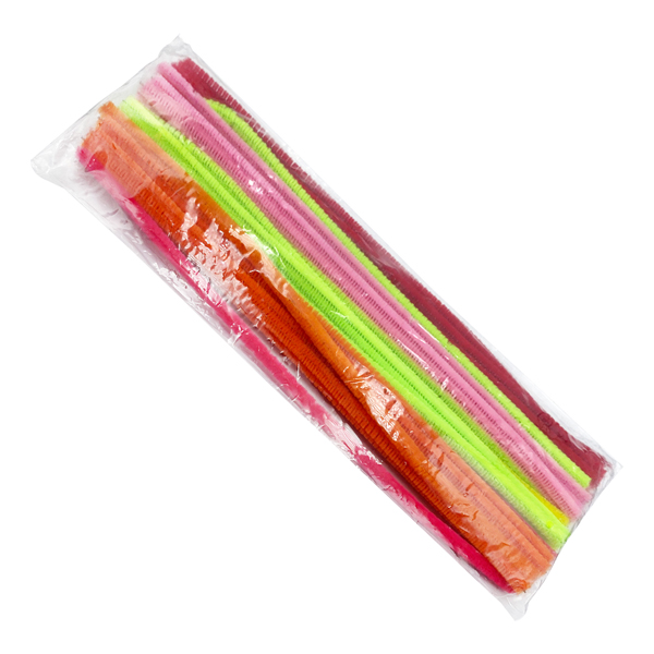 48 Pcs 6mm x 12"L Chenille Sticks