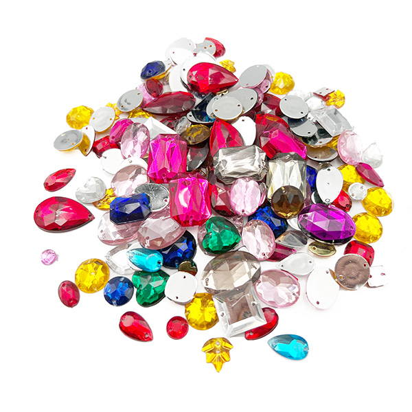 80g Sewing Gemstones Jewelry for Craft