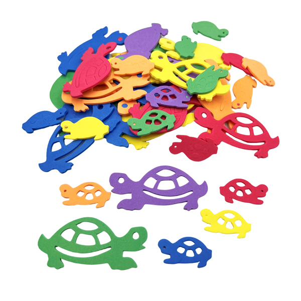 48 Pcs Turtle Foam Shapes For Crafts
