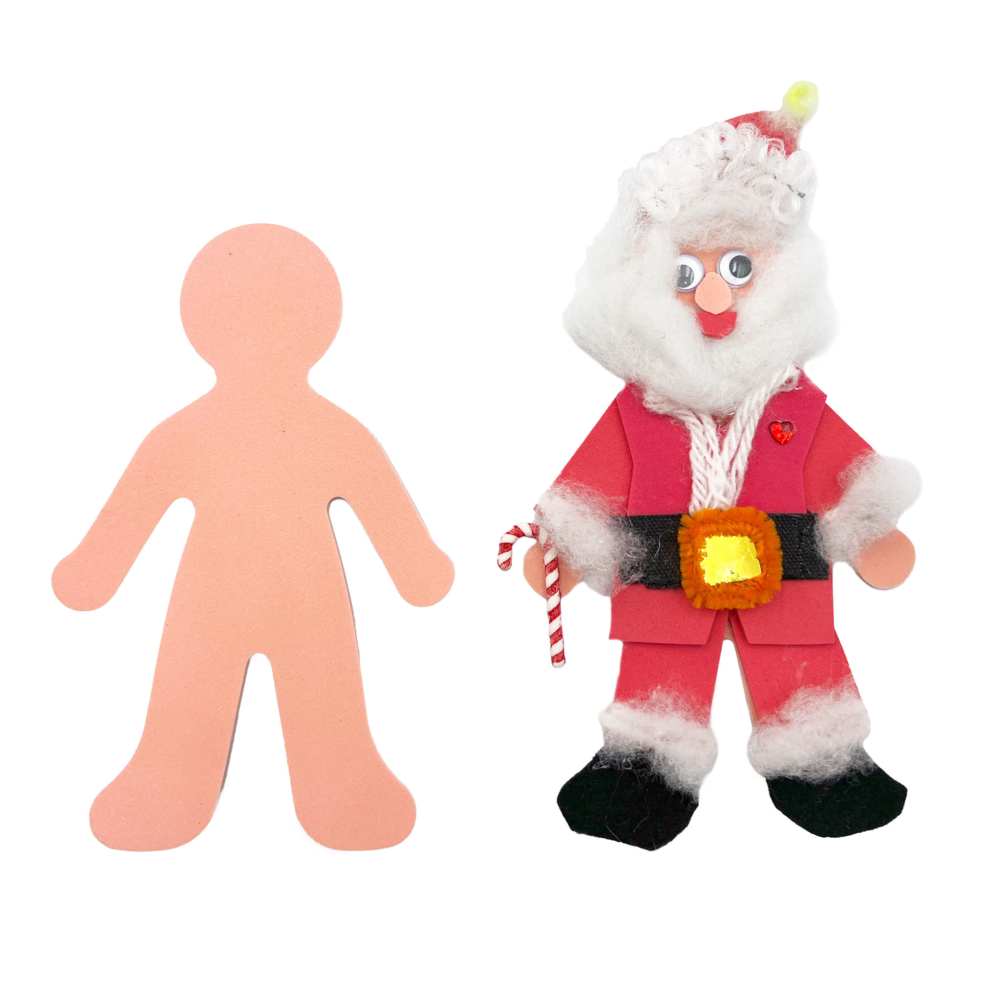 30 Pcs 16cm People Foam Shapes Assorted