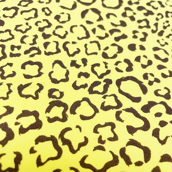 10PCS A4 Leopard Spots EVA Board sheet