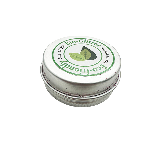 8g Cellulose Bio-Glitter with Aluminum Jar