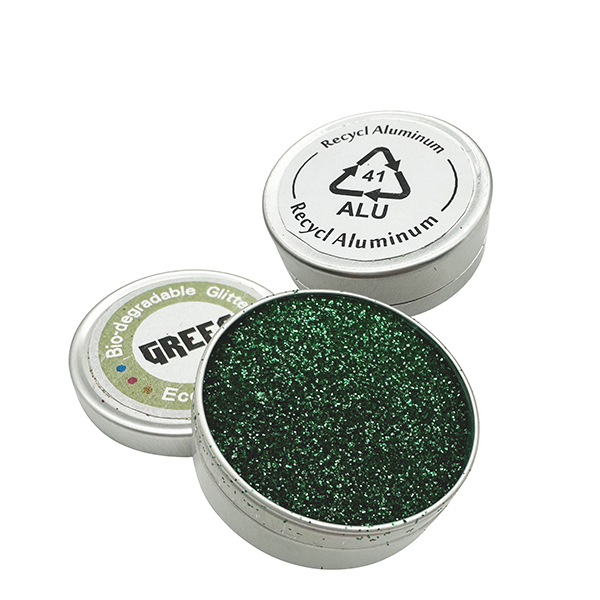 8g Cellulose Bio-Glitter with Aluminum Jar