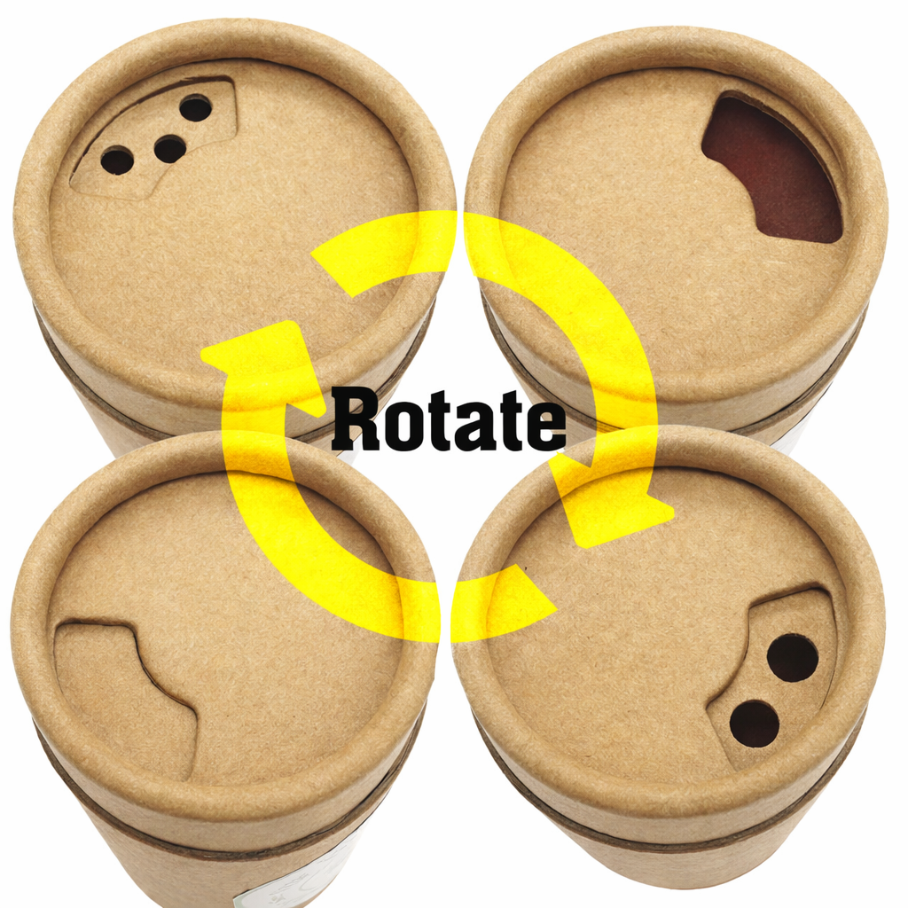 Cellulose Bio-Glitter with Paper Tube Shaker