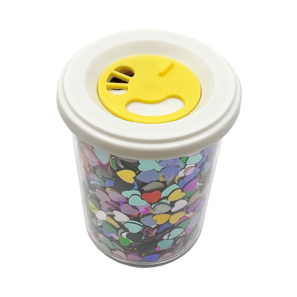 90g 6mm Heart Sequins