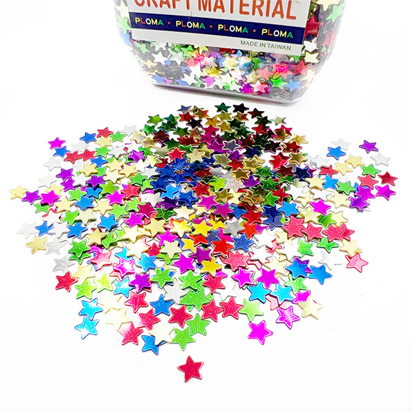 130g Wholesale Glitter Star Sequins
