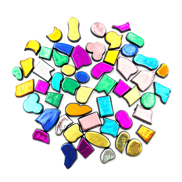 200g Plastic Metallic Colorful Irregular Pieces for Crafts