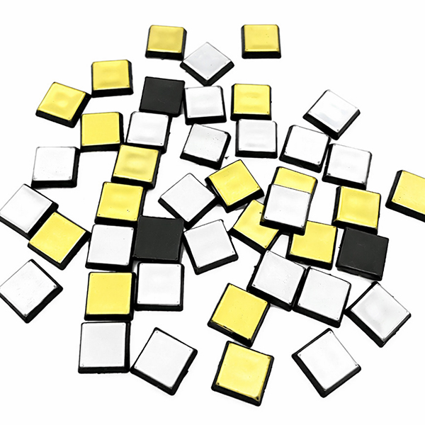 200G Square Gold & Silver Mosaic Tiles Set