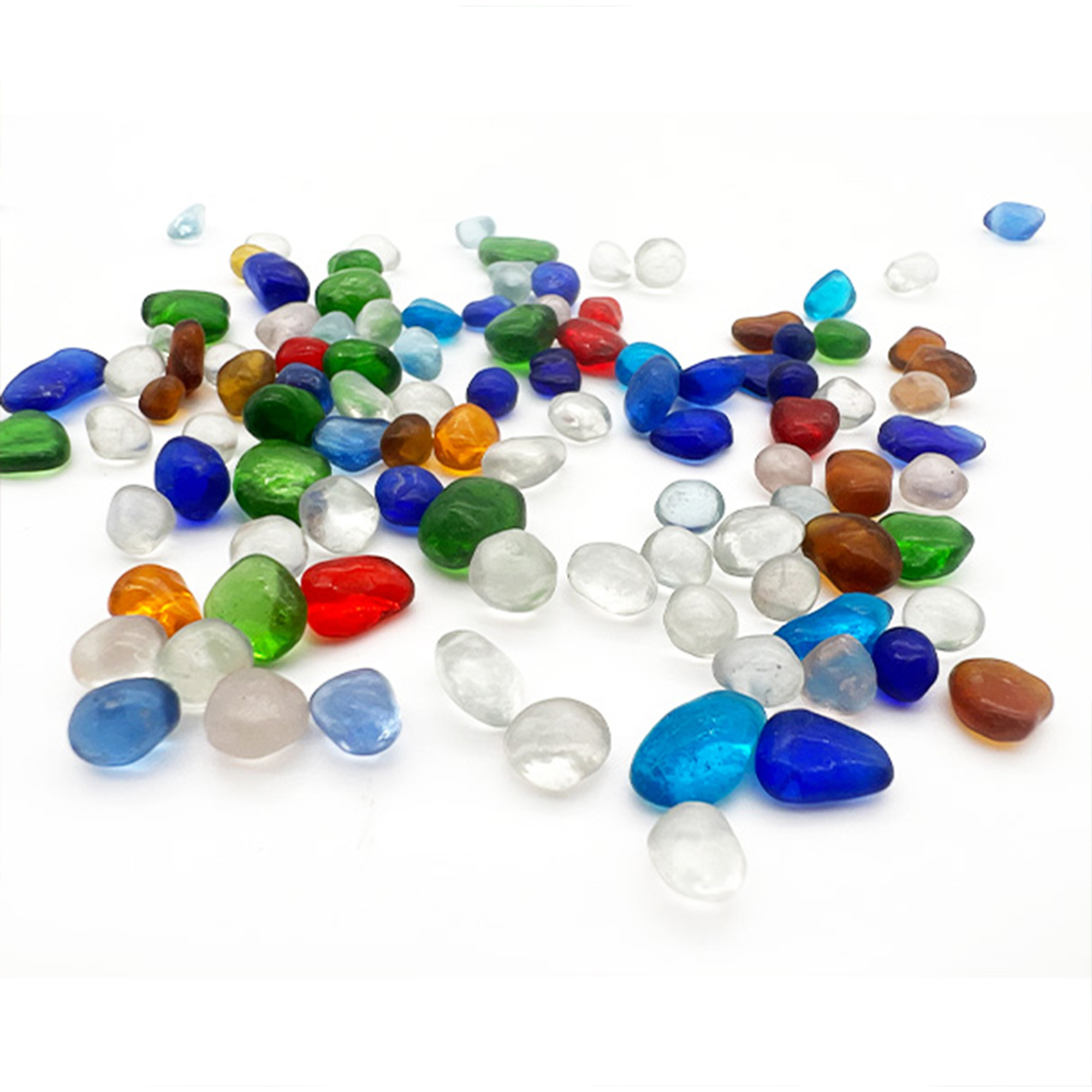3-7 mm 400G Mix Colors Glass Stone Mosaic Set
