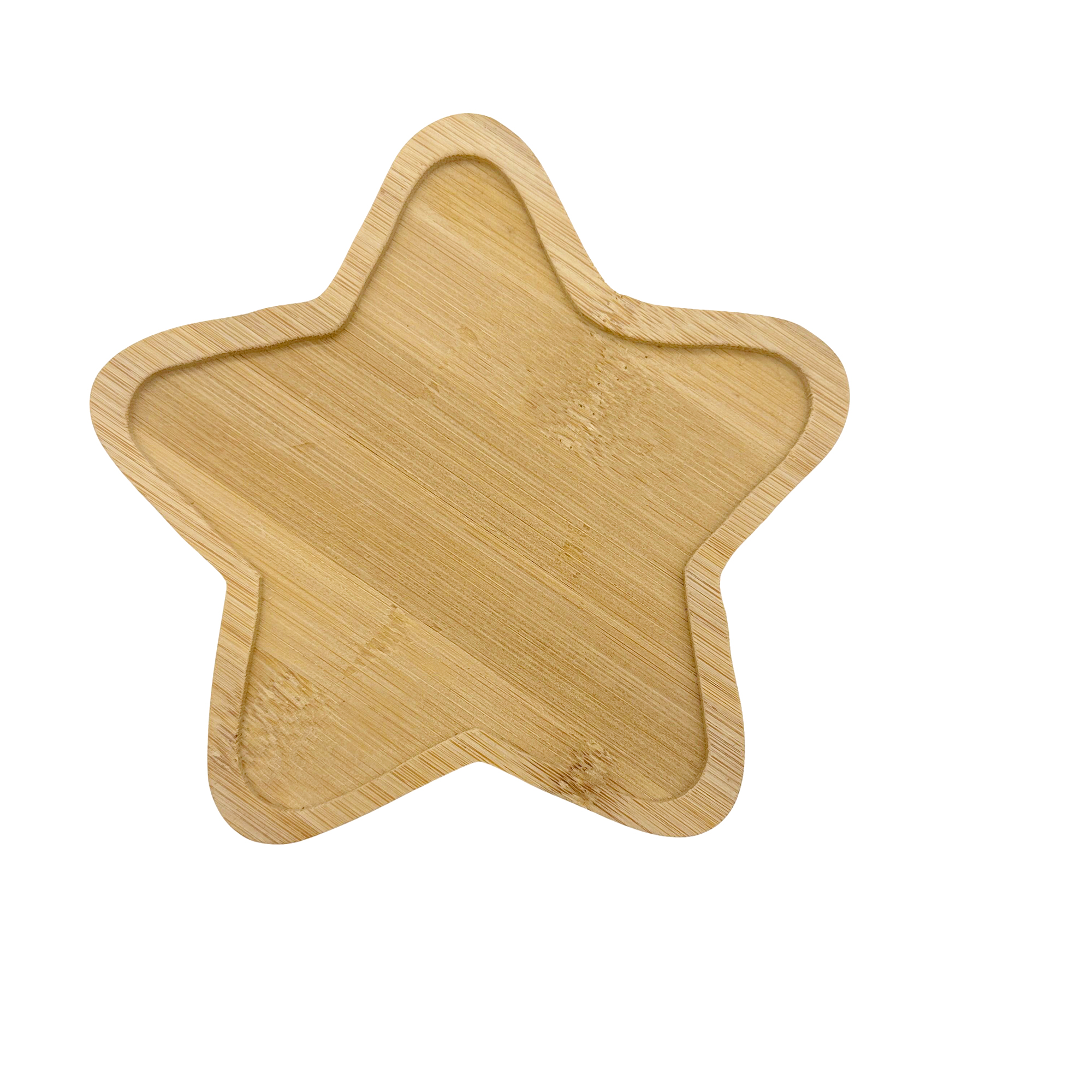 15cm Bamboo Star Mosaic Tray