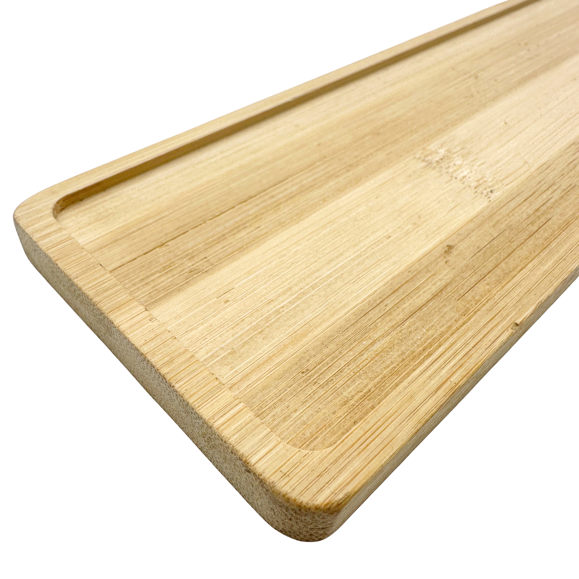 26.5cm Bamboo Rectangle Mosaic Tray