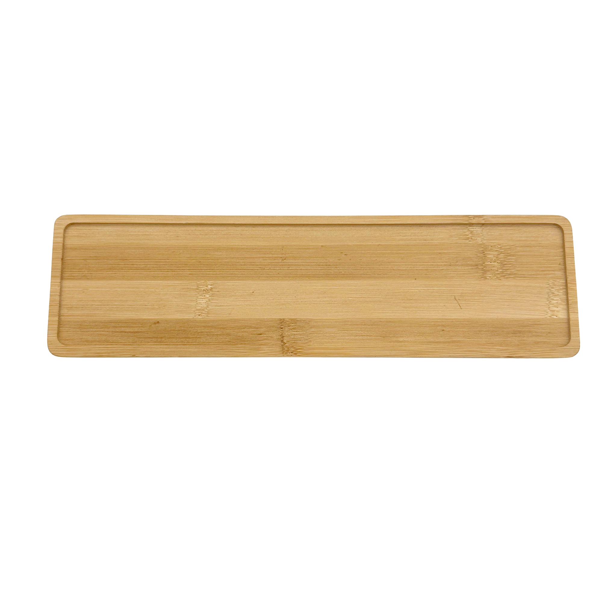 26.5cm Bamboo Rectangle Mosaic Tray