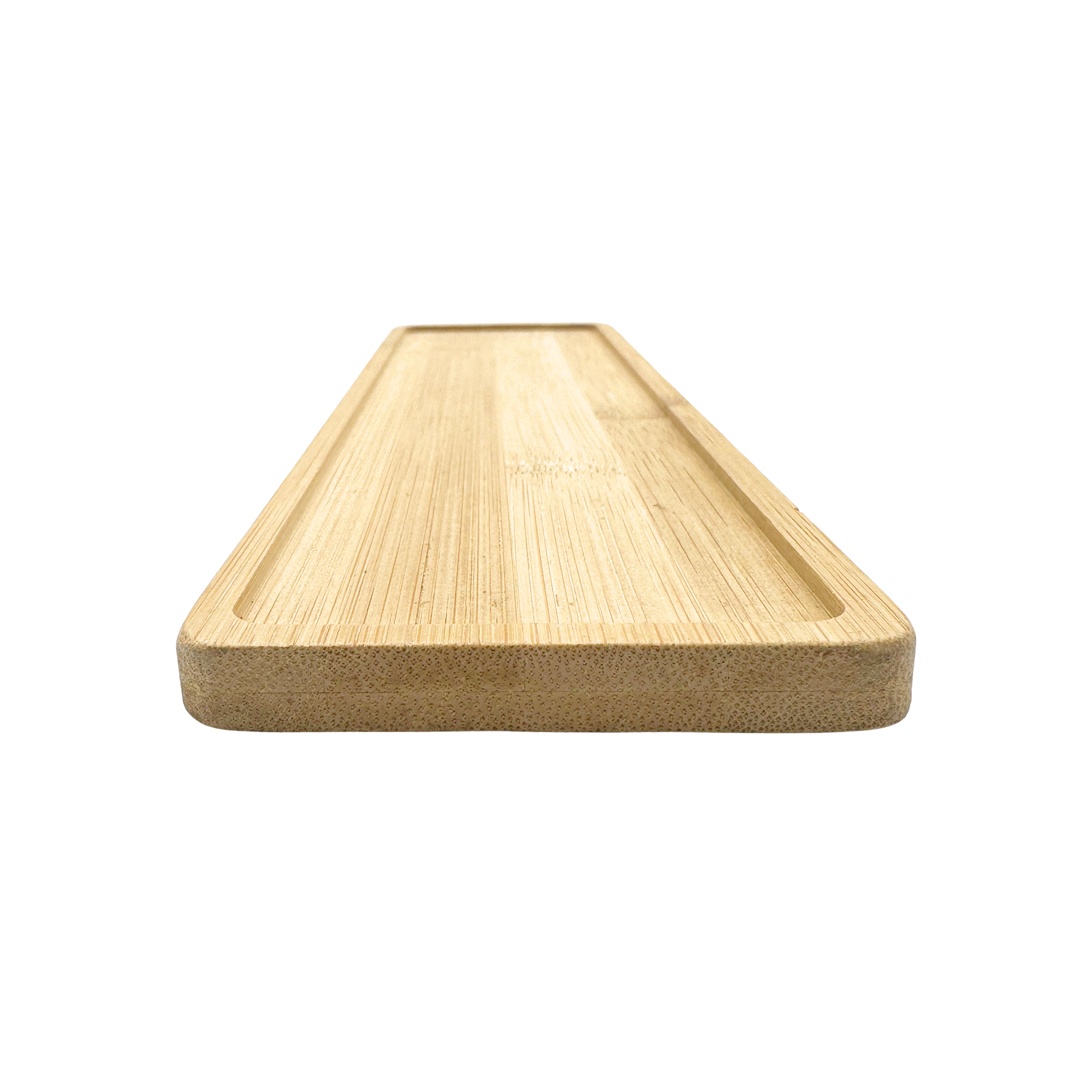 26.5cm Bamboo Rectangle Mosaic Tray