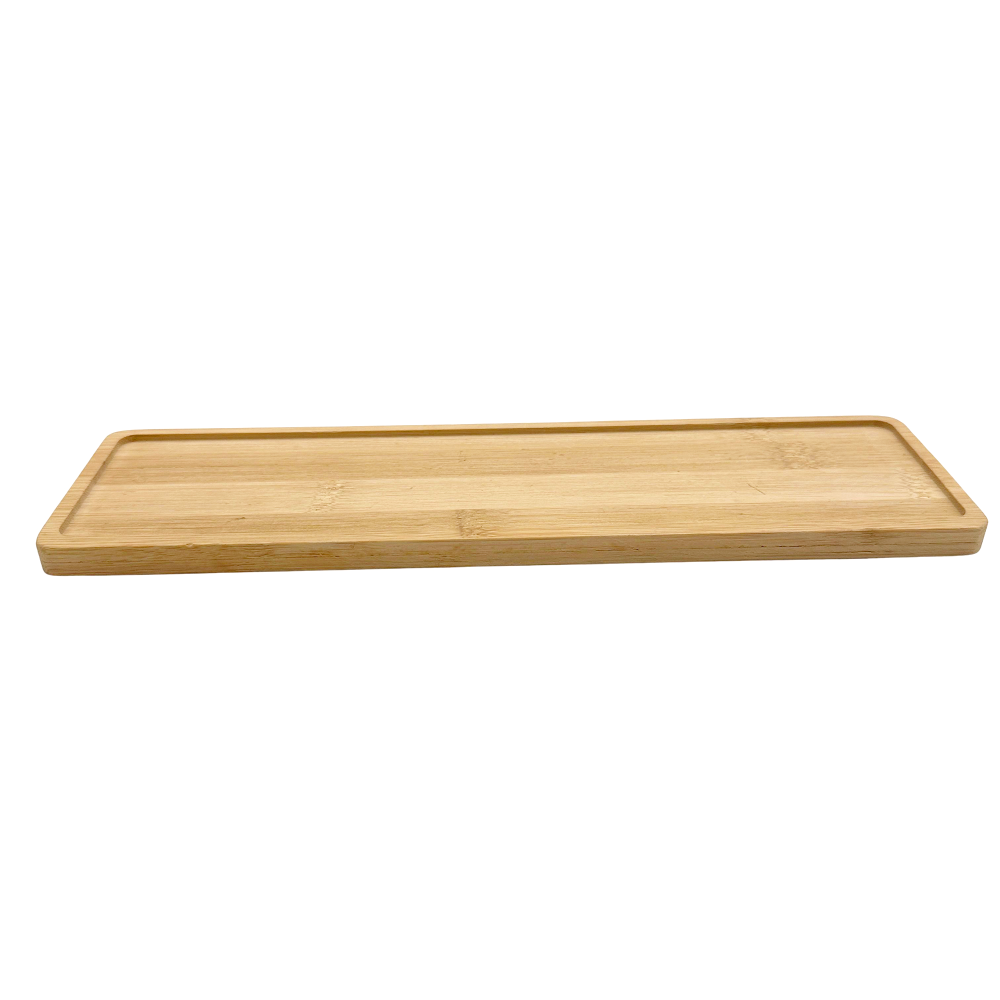 26.5cm Bamboo Rectangle Mosaic Tray