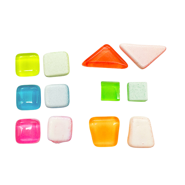 Glow-in-the-Dark Glass Mosaic Mix – 9-24mm Fluorescent Bulk for Resin & Decor | PLOMA