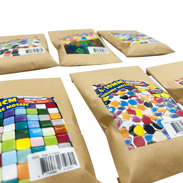 Irregular Colored Glass Mosaic Mix – 9-24mm Bulk Craft Supply for DIY Kits | PLOMA