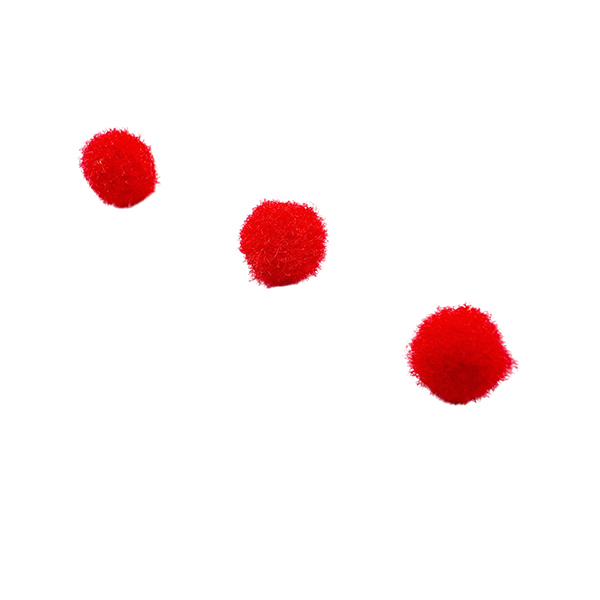 380 Pcs PP 7mm Multi Color Pom Poms Set