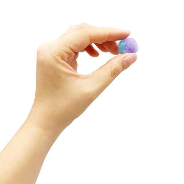 50 Pcs 20mm Acrylic Rainbow Crafts pom pom Set