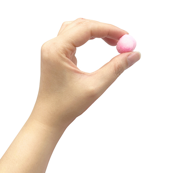 30 Pcs 20mm Gradient Pink Felt Pom poms Set