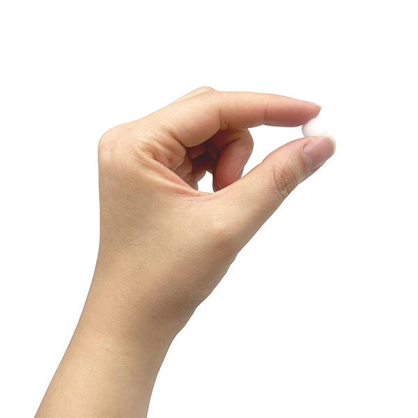 120 Pcs 10mm White Felt Pom poms Set