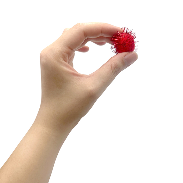 78 Pcs PP Assorted Size and Colors Glitter Pom Poms Set