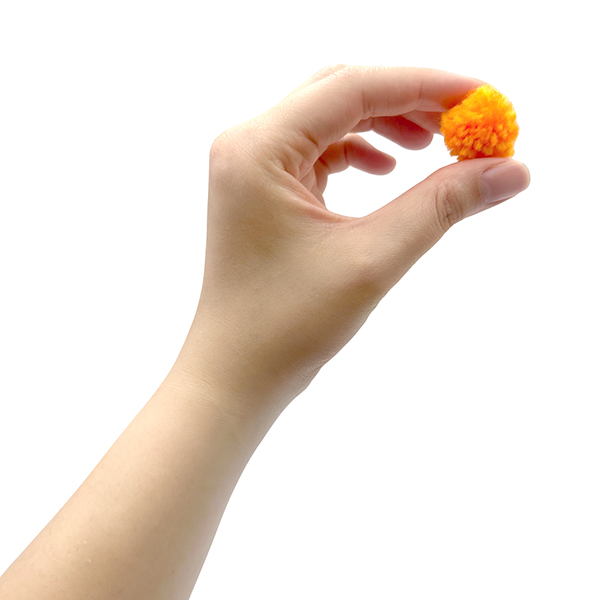 100 Pcs 25mm Mixed Color Thick Yarn Pom Pom Balls Set