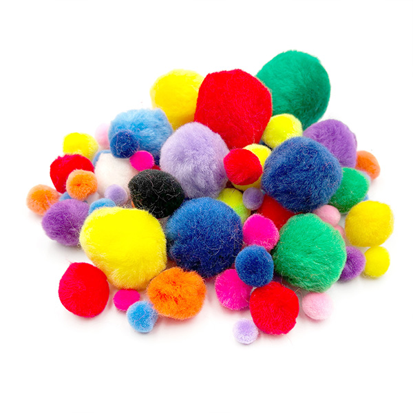 Creative Hands 15791 59e Twinkle Poms Craft Supply 20 Piece
