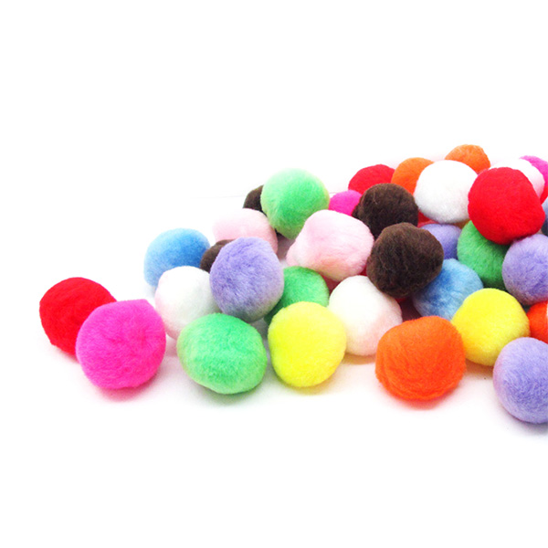 12pcs 40mm Fuzzy Pom Pom Balls