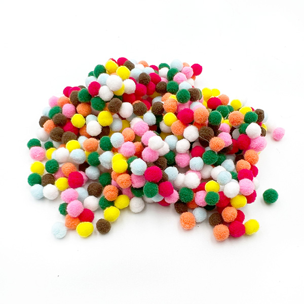 500pcs 5mm Mini Pom Pom For Crafts