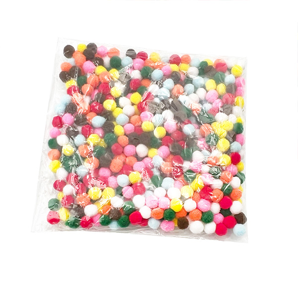 500pcs 5mm Mini Acrylic Pom Pom For Crafts